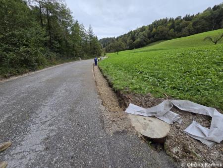 Odprava posledic poplav ter sanacija cestišč (1)